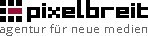 Logo: pixelbreit | agentur für neue medien